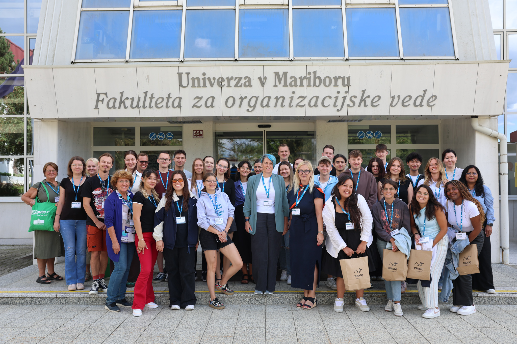 Featured image for “Na Fakulteti za organizacijske vede UM v Kranju se je zaključila 5. Erasmus+ mednarodna poletna šola »Organization, Management and Society«”