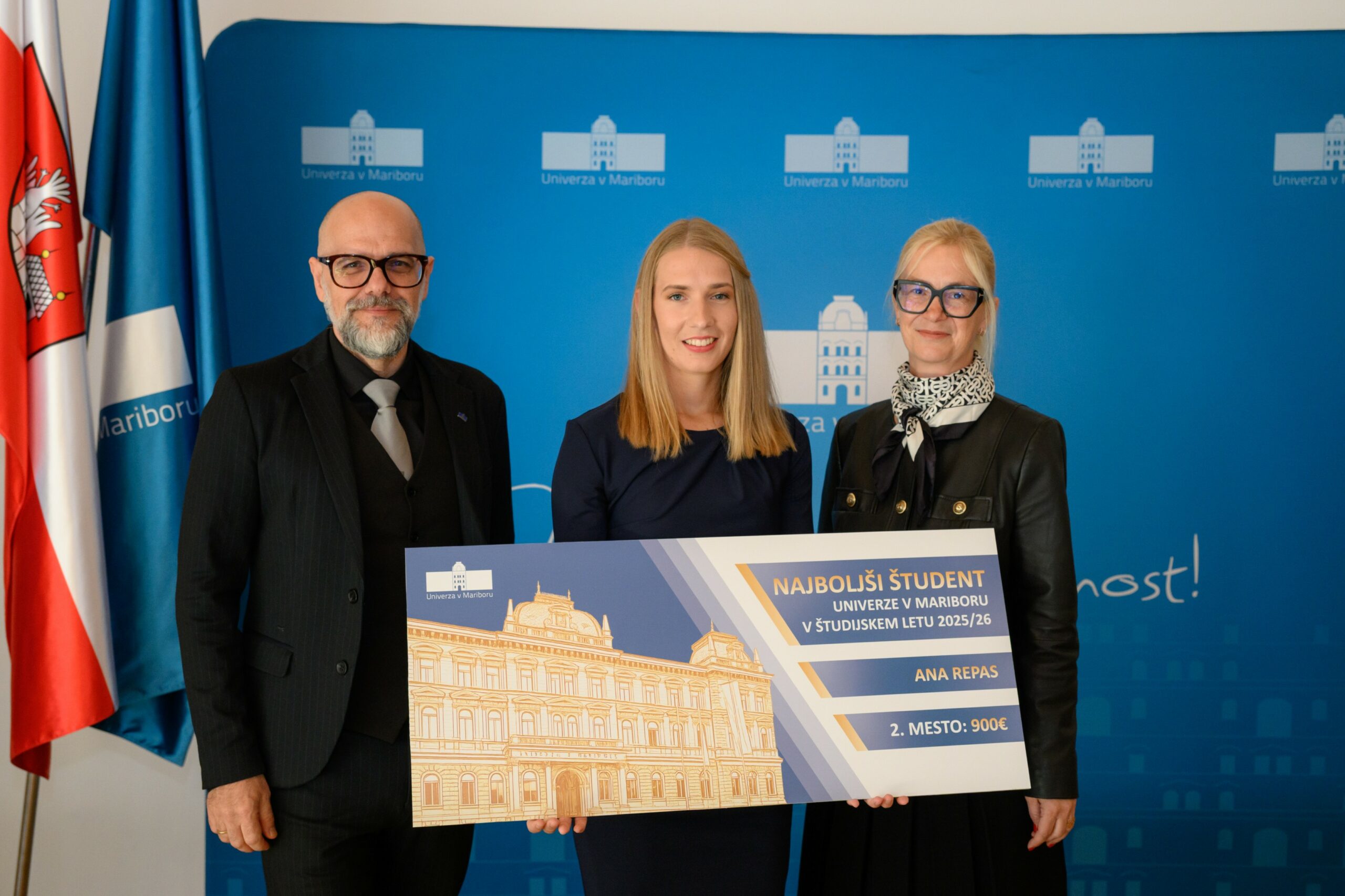 Featured image for “Ana Repas, študentka FOV UM, je zasedla drugo mesto na razpisu Najboljši študent Univerze v Mariboru v študijskem letu 2025/2026”