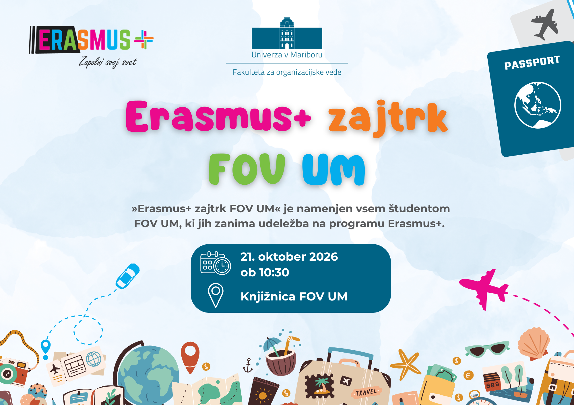 Featured image for “Erasmus+ zajtrk za študente FOV UM”