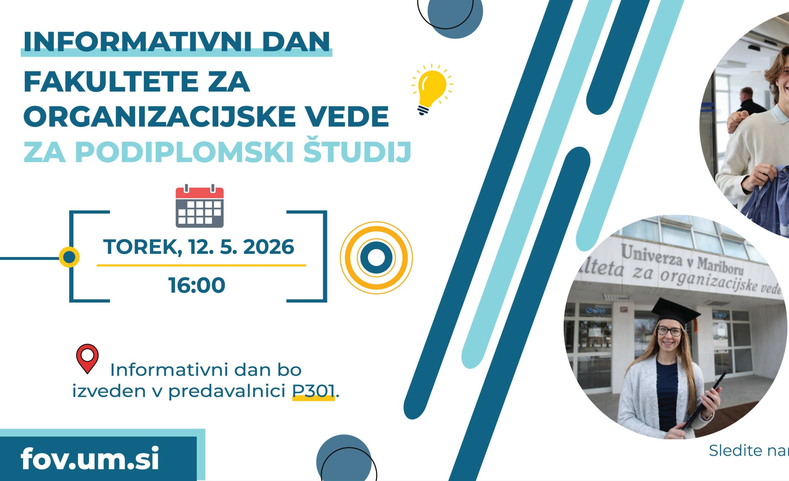 Featured image for “Informativni dan FOV UM za podiplomski študij – maj 2026”